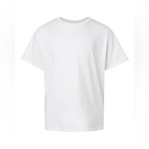 AMERICAN APPAREL SMALL KIDS 4PK T-SHIRTS - WHITE SIZE 4 (NEW WITH TAGS) A13